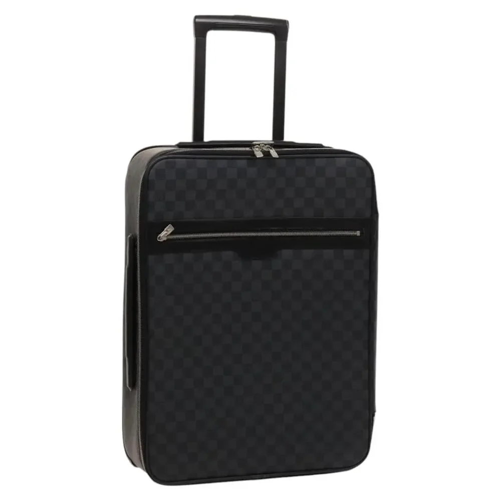 LOUIS VUITTON Damier Graphite Pegas 55 Suitcase N23300